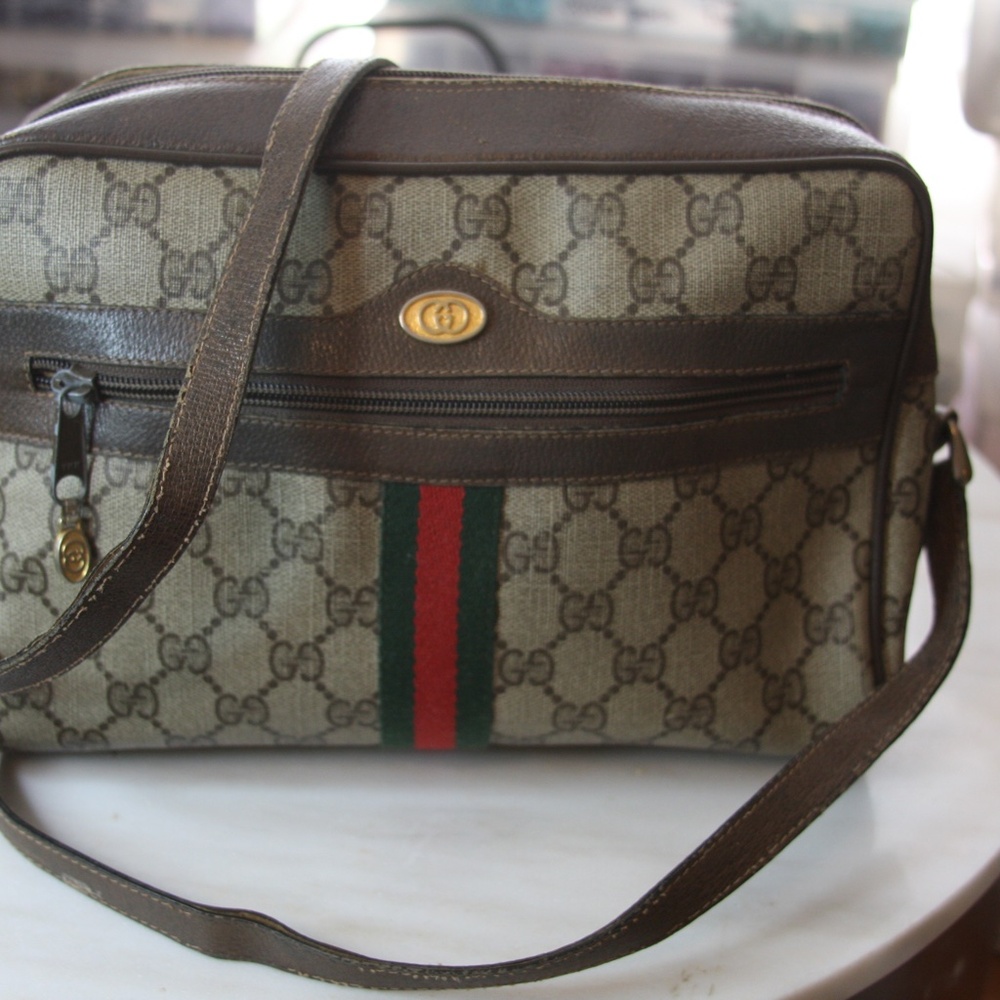 1970's original GUCCI Ophidia shoulder bag